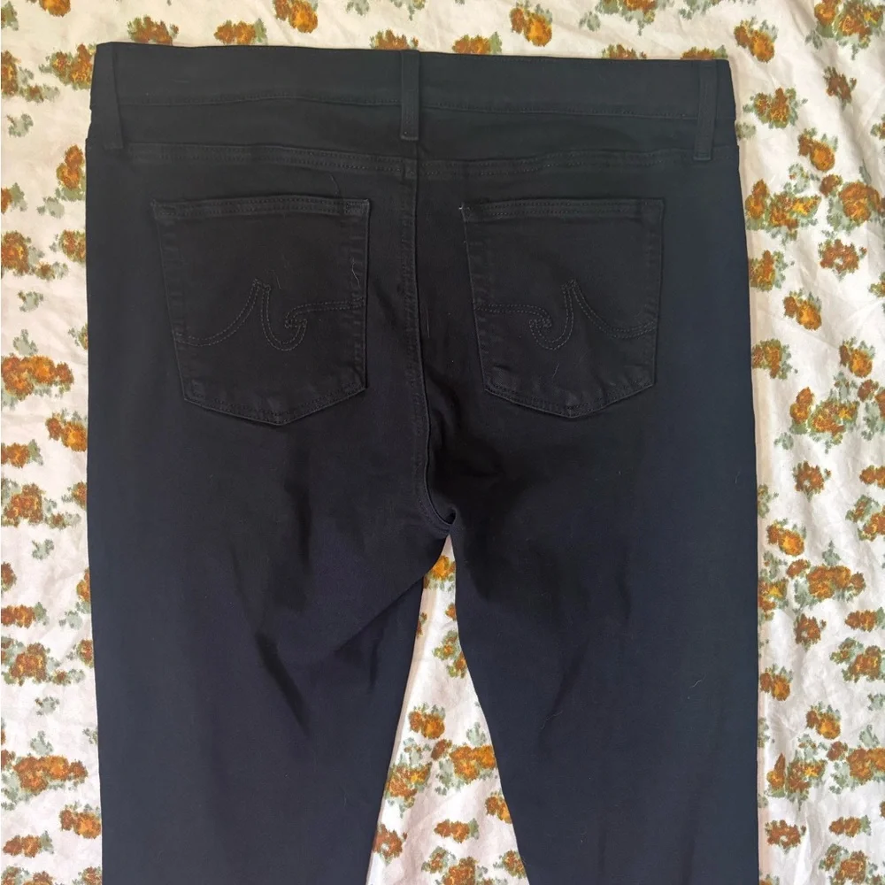 AG Adriano Goldschmied Maternity Prima Cigarette‎ Leg Jeans in Black Size 29